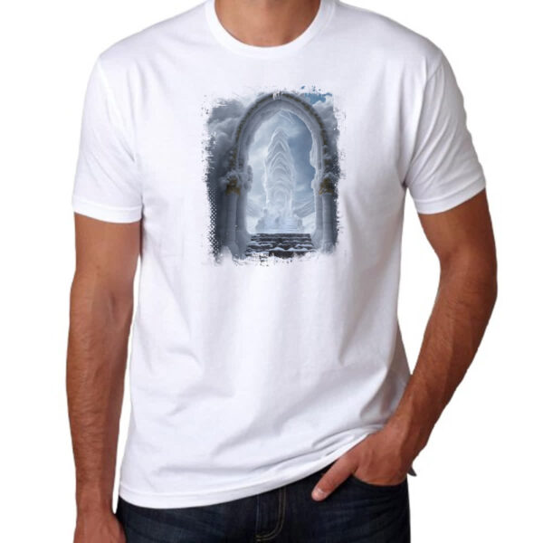 Camiseta Unissex Portal do reino celestial - Imagem 3