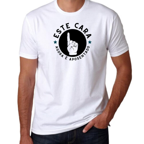 Camiseta Unissex Aposentado - Imagem 3