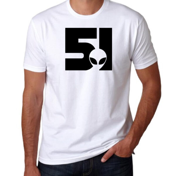 Camiseta Unissex Area 51 Logo ET - Imagem 3