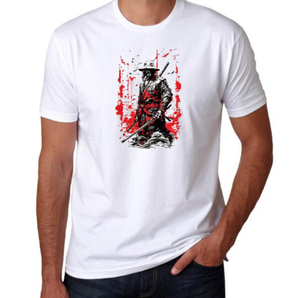Camiseta Unissex Ronin comic book style - Imagem 3