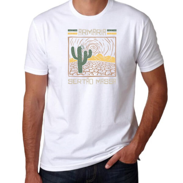 Camiseta Unissex Armaria sertao massa - Imagem 3