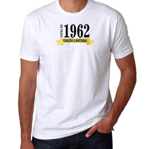 Camiseta Unissex Safra de 1962 - Imagem 3