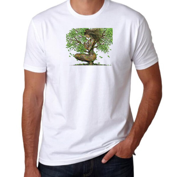 Camiseta Unissex Arvore da vida mae natureza - Imagem 3