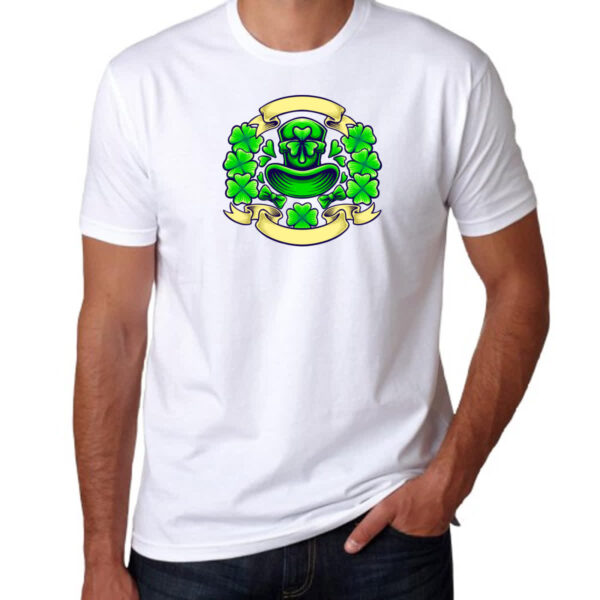 Camiseta Unissex ST Patricks Day Cartola - Imagem 3