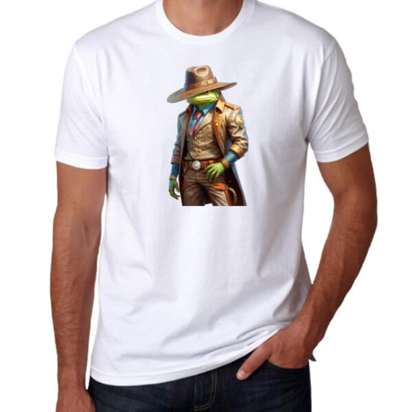 Camiseta Unissex Sapo Cowboy - Imagem 3