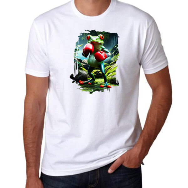 Camiseta Unissex Sapo Pugilista - Imagem 3