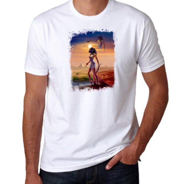 Camiseta Unissex Sekhmet e Horus - Imagem 3