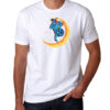 Camiseta Unissex Astronauta skatista lua crescente - Image 3