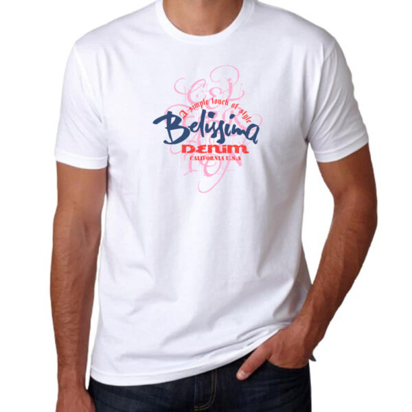 Camiseta Unissex A simple touch of style Belissima - Imagem 3