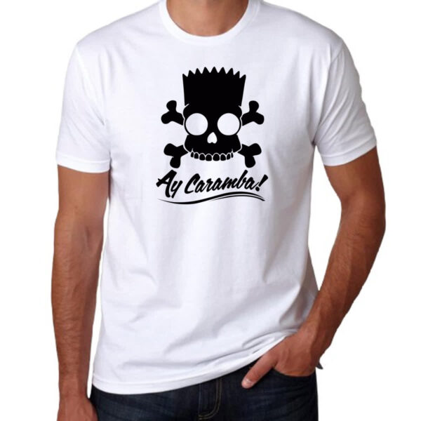 Camiseta Unissex Bart Pirata - Ay Caramba - Imagem 3