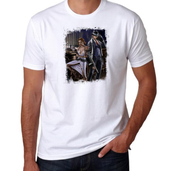 Camiseta Unissex Bonnie e Clyde - Imagem 3