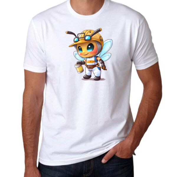 Camiseta Unissex Abelha operaria - Imagem 3