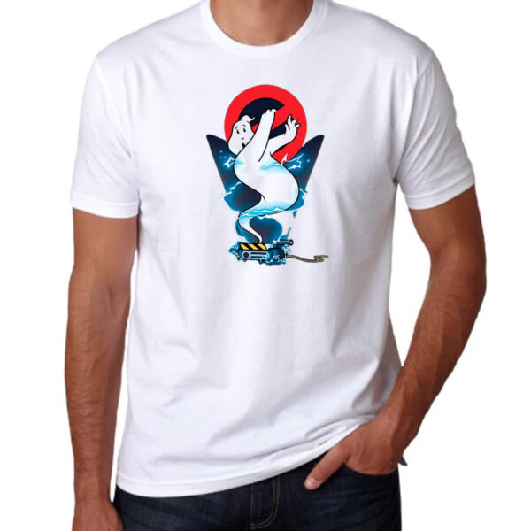 Camiseta Unissex Caca Fantasmas capiturado - Imagem 3