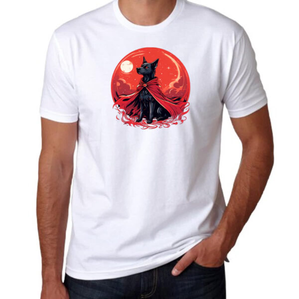 Camiseta Unissex Cachorro vampiro - Imagem 3