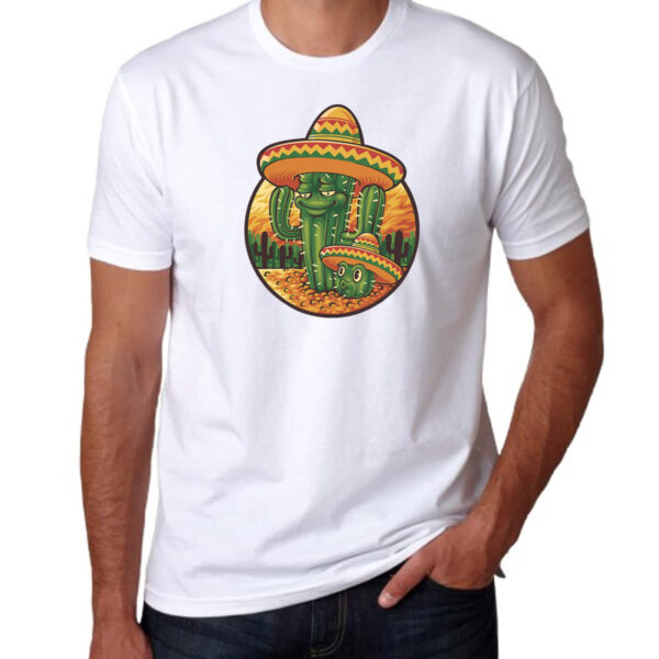 Camiseta Unissex Cacto Mexicano - Imagem 3
