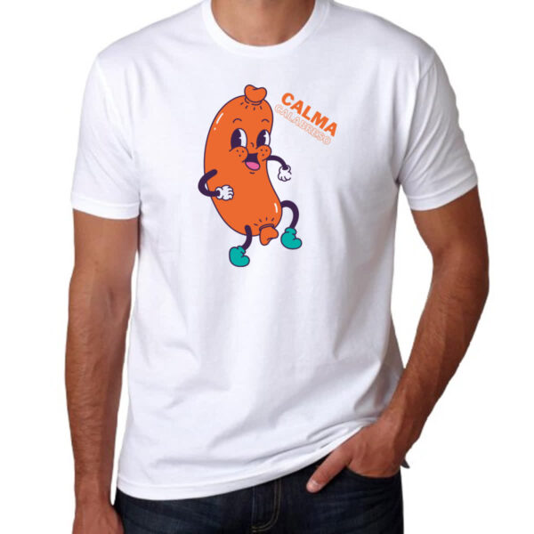 Camiseta Unissex Calma calabreso - Imagem 3