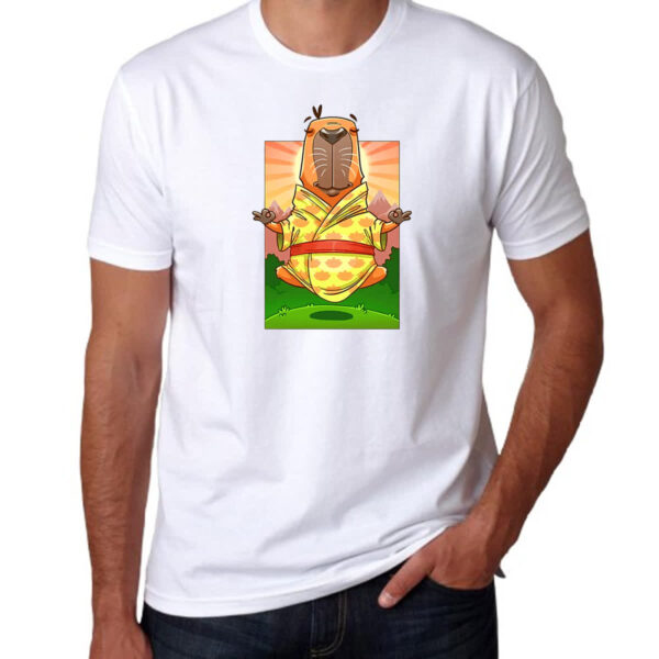 Camiseta Unissex Capivara adamaste - Imagem 3