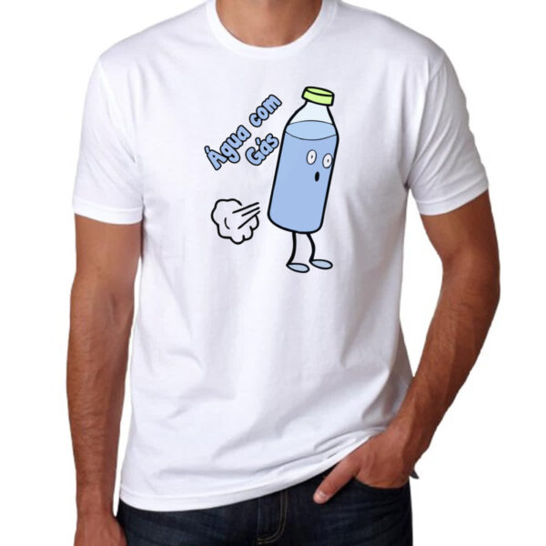 Camiseta Unissex Agua com gas - Imagem 3