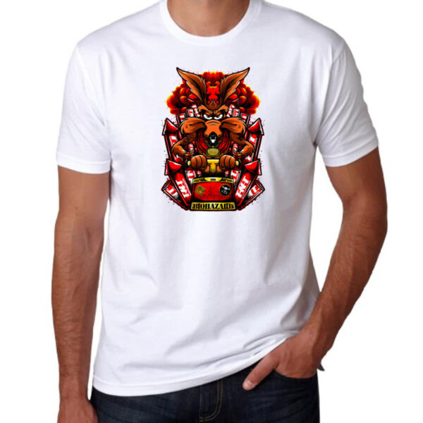 Camiseta Unissex Coyote Biohazard - Imagem 3