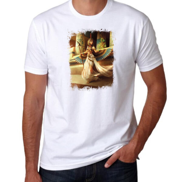 Camiseta Unissex Deusa Isis Ilustracao - Imagem 3