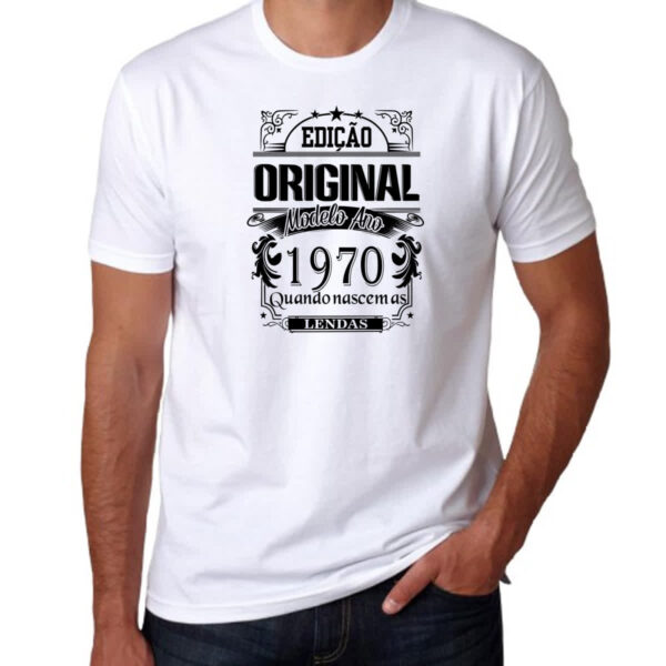 Camiseta Unissex Edicao Original 1970 - Imagem 3