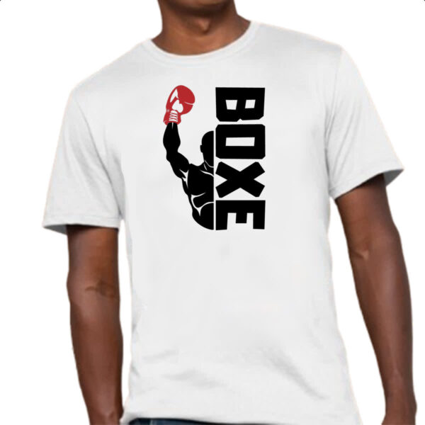 Camiseta Unissex Esporte boxe luva - Imagem 4
