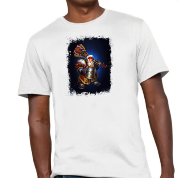 Camiseta Unissex Empires and Puzzles Heroi Kiril Traje - Imagem 4