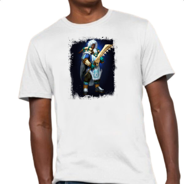 Camiseta Unissex Empires and Puzzles Heroi Miki - Imagem 4