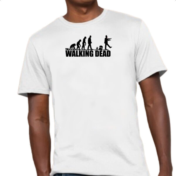 Camiseta Unissex Evolucao The Walking Dead - Imagem 4