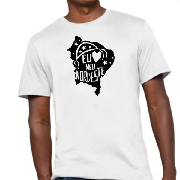 Camiseta Unissex Eu amo meu nordeste - Imagem 4