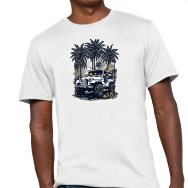 Camiseta Unissex Jeep orffroad 4x4 sunset - Imagem 4