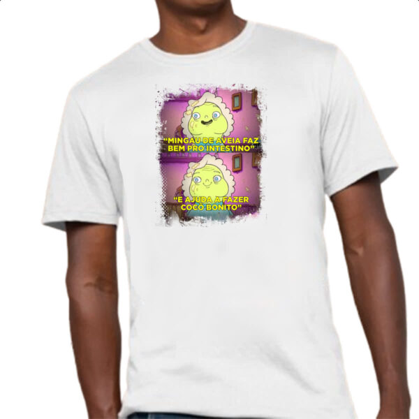 Camiseta Unissex Juju mingau de aveia - Imagem 4