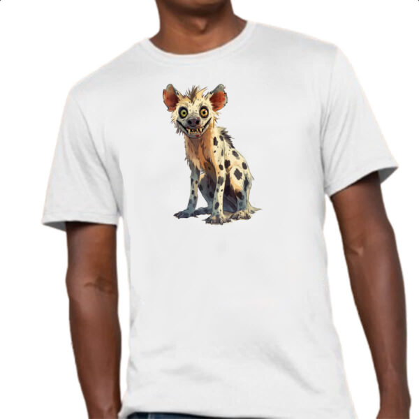 Camiseta Unissex Zumbi Hiena - Imagem 4