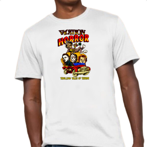 Camiseta Unissex Ferias do horror - Imagem 4