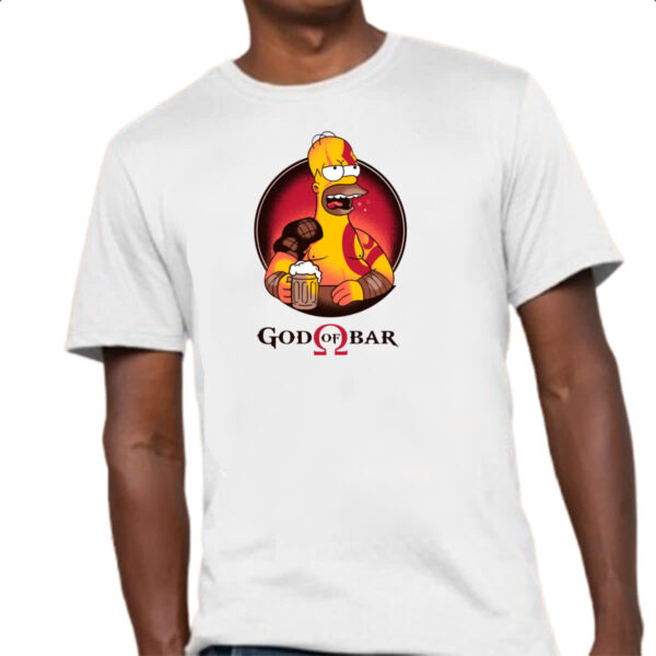 Camiseta Unissex God of bar - Imagem 4