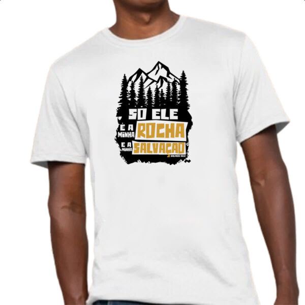 Camiseta Unissex Gospel Salmos 62.2 - Imagem 4