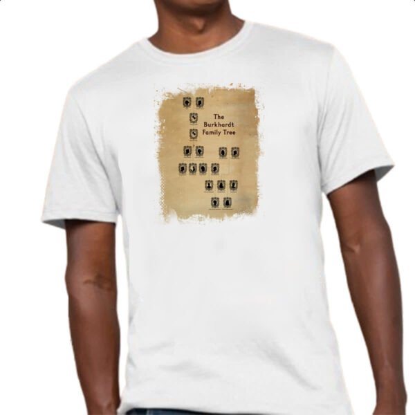 Camiseta Unissex Grimm Burkhardt Family Tree - Imagem 4