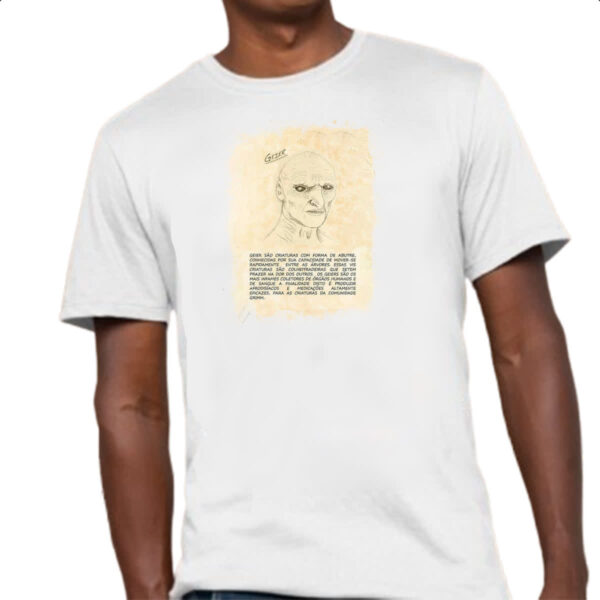 Camiseta Unissex Grimm Livro Geier - Imagem 4