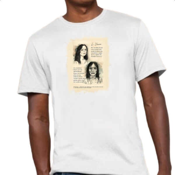 Camiseta Unissex Grimm Livro La Chorona - Imagem 4