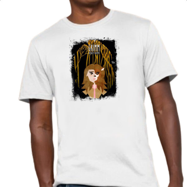 Camiseta Unissex Grimm Rosalee Calvert Arte - Imagem 4