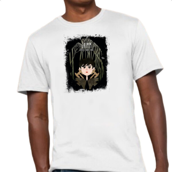 Camiseta Unissex Grimm TheresaTrubel Rubel Arte - Imagem 4