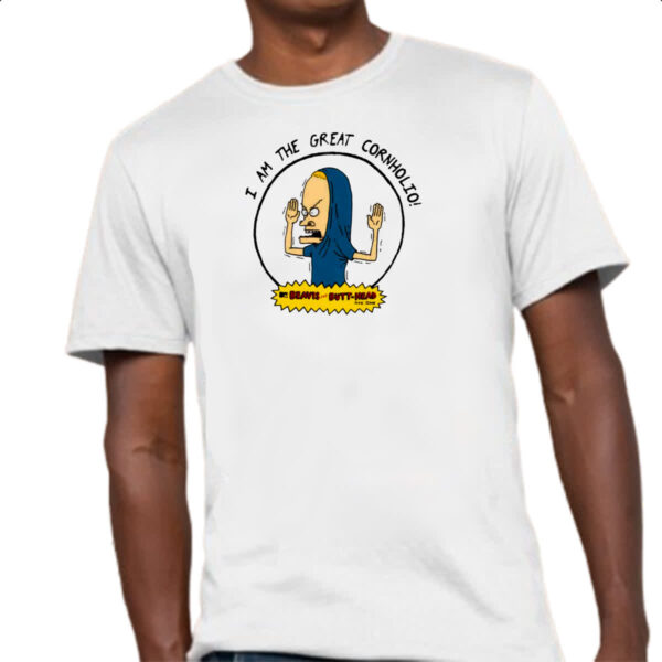 Camiseta Unissex I am the great cornholio - Imagem 4