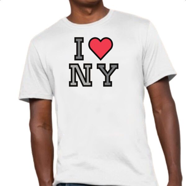 Camiseta Unissex I Love NY - Imagem 4