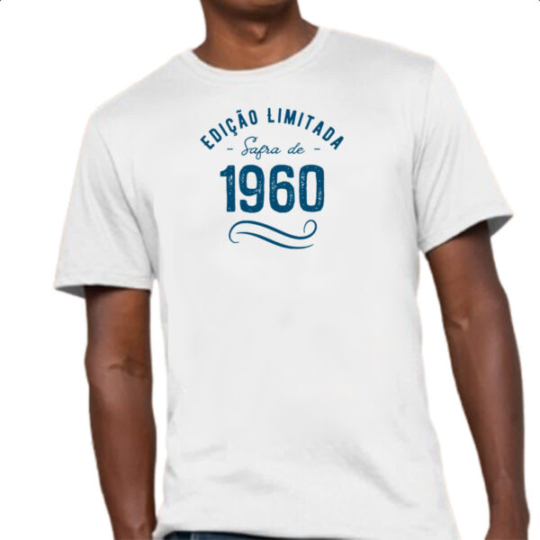 Camiseta Unissex Ano de safra 1960 - Imagem 4