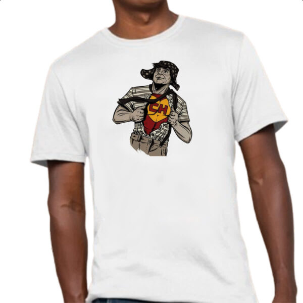 Camiseta Unissex Isso e um trabalho para o Chapolin - Imagem 4