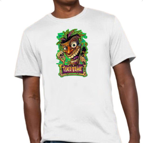 Camiseta Unissex Its tiki time - Imagem 4