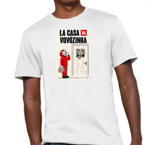 Camiseta Unissex La casa da vovozinha - Imagem 4