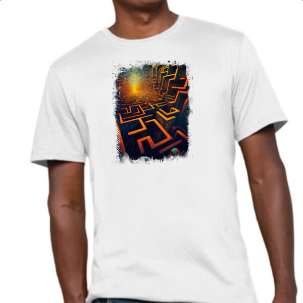 Camiseta Unissex Labirinto dos sonhos 2 - Imagem 4