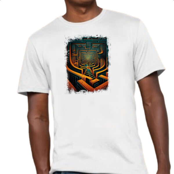 Camiseta Unissex Labirinto dos sonhos 3 - Imagem 4