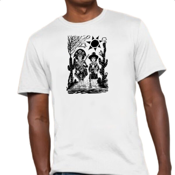 Camiseta Unissex Lampiao e Maria Bonita 01 - Imagem 4